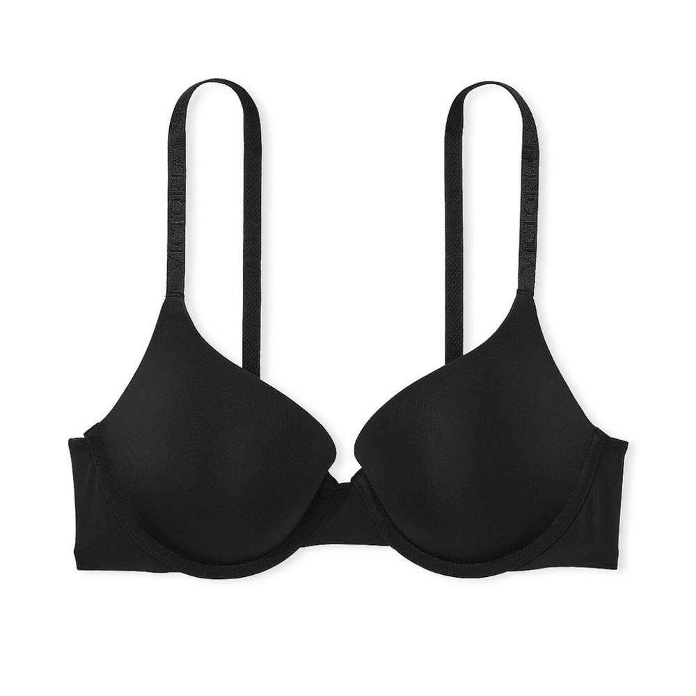 NWOT Victoria’s Secret T-Shirt Full Coverage Push-Up Bra | 34G (4D) | Black